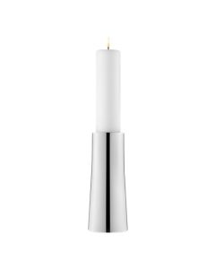 The Georg Jensen Ambience stainless steel candle holder.