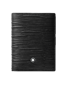 Meisterstück 4810 Black Leather Business Card Holder 4CC By Montblanc