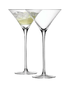 Bar Cocktail Glasses, Set of Two