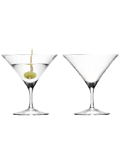 Bar Martini Glasses, Set of Two