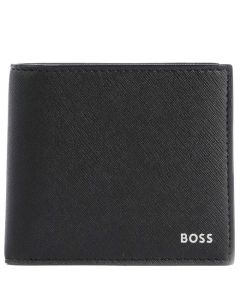 This Black Zair 4CC Wallet is designed by BOSS. 