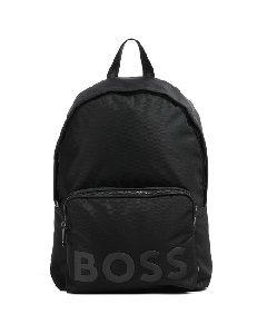 Catch 2.0 Black Logo Backpack By BOSS
