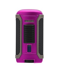 This is the Apex Matte Metallic Pink Jet Flame Lighter created by Colibri.