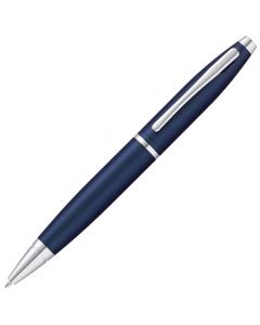 This Midnight Blue Lacquer Calais Ballpoint Pen was designed by Cross. 