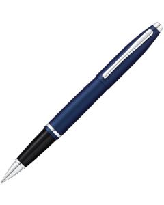 This Midnight Blue Lacquer Calais Rollerball Pen was designed by Cross.
