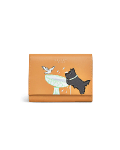Radley Dive In Medium Flapover Leather Purse With 6 CC