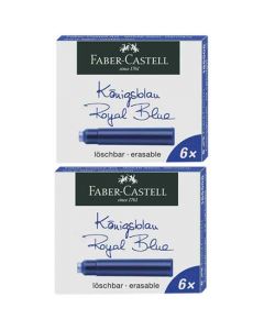Royal blue ink cartridges by Graf Von Faber-Castell.