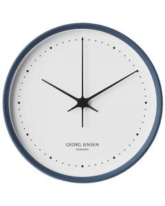 This is the Georg Jensen Koppel Blue & White 22cm Wall Clock.