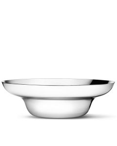 Stainless Steel Alfredo Serving Bowl by Georg Jensen - ideal for serving salads, potatoes and pasta.