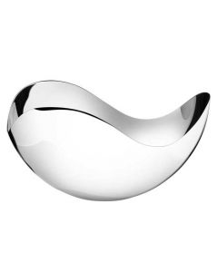 The Georg Jensen Bloom large tall stainless steel bowl.