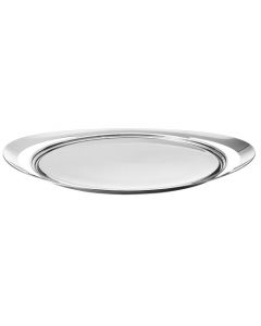 This is the Georg Jensen Stainless Steel Cobra Serving Tray. 