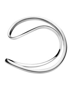 This is the Georg Jensen Sterling Silver Infinity Bangle.