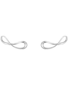 These are the Georg Jensen Sterling Silver Infinity Ear Cuffs.
