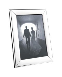 Georg Jensen Large Modern Photo Frame - produced in stainless steel, glass and plastic.