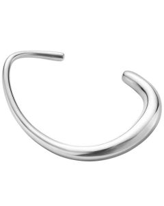 This is the Georg Jensen Sterling Silver Offspring Open Bangle.