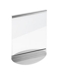 This is the Georg Jensen Stainless Steel SKY Medium Picture Frame.