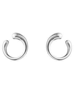 These are the Georg Jensen Sterling Silver Mercy Earrings.