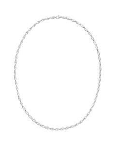 Sterling Silver Reflect Slim 55cm Chain Necklace designed by Georg Jensen.