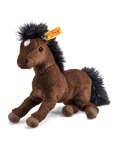 Steiff's Little Friend Hanno the Hanoverian Horse for the soft cuddly friends range.