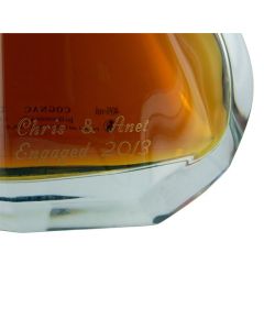 Wheelers Luxury Gifts specialise in engraving onto bottles.