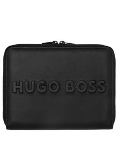 This Black A5 Label Conference Folder is designed by Hugo Boss. 