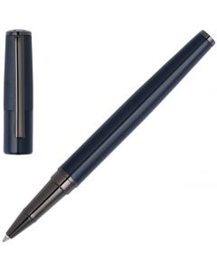 This is the All Navy Gear Minimal Rollerball Pen designed by Hugo Boss. 