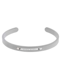This bangle has been designed by hugo boss.