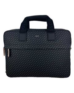 This Hugo Boss document case comes with the monogrammed HB print over the front and back.