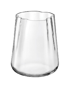 This medium-sized Lagoon Glass Lantern Vase measures 24 cm.