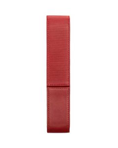 This is the LAMY A 314 Red Nappa Leather 1 Pen Pouch.