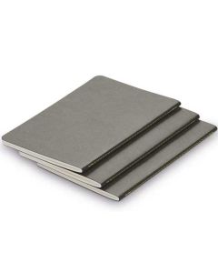 These are the LAMY Grey A6 Softcover Set of 3 Paper Booklets. 