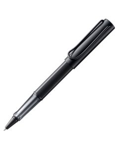 The LAMY black rollerball pen in the AL-Star collection.