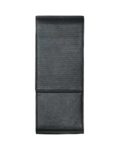 This is the LAMY Nappa Leather Black 3 Pen Pouch.