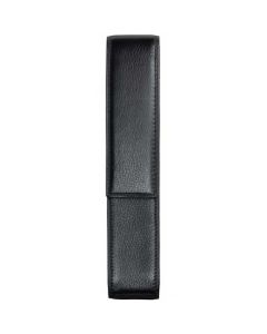 This is the LAMY Grained Leather Black 1 Pen Pouch.