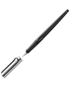 This is the LAMY Joy Black & Aluminium 1.1 mm Calligraphy Fountain Pen.