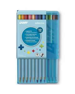 These are the LAMY Colourplus Pencils Pack of 12 in Plastic Case.