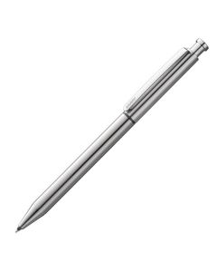 The LAMY matt stainless steel twin pen in the ST collection.