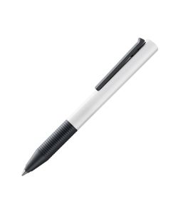 The LAMY white rollerball pen in the Tipo collection.