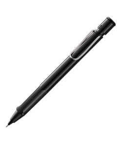 LAMY Safari mechanical pencil in shiny black.