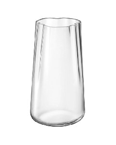 This LSA International Lagoon Tall Glass Lantern Vase 35 cm is made with mouth-blown glass. 