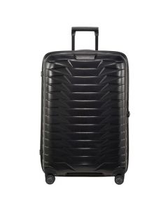 Proxis Black Spinner Suitcase, 75 cm