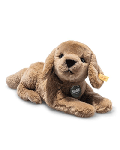 This Steiff Teddies for Tomorrow Lenny Labrador in Brown is great for gifting and also comes in a beige colour. 