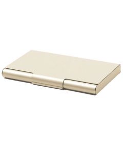 This Soft Gold Card Box is designed by Lexon. 
