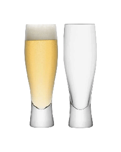 Signature Lager Glasses Bar x 2 by LSA International