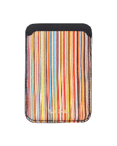 Paul Smith's Signature Stripe Magnetic Card Holder