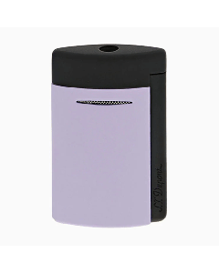 Minijet Matte Black & Lilac Lighter by S. T. Dupont