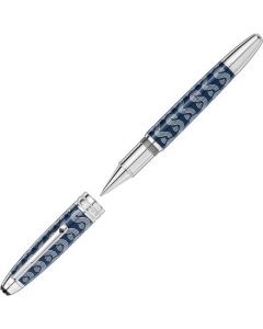 This Montblanc Meisterstück rollerball pen is part of their Around the World collection.