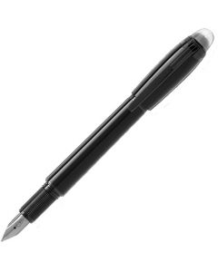 This StarWalker Black Cosmos Fountain Pen was designed by Montblanc. 