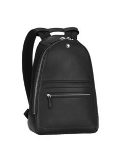 This Meisterstück Selection Soft Black Mini Backpack is made by Montblanc. 