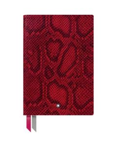This is the Montblanc Cayenne Mock Python Print Fine Stationery #146 Lined Notebook.